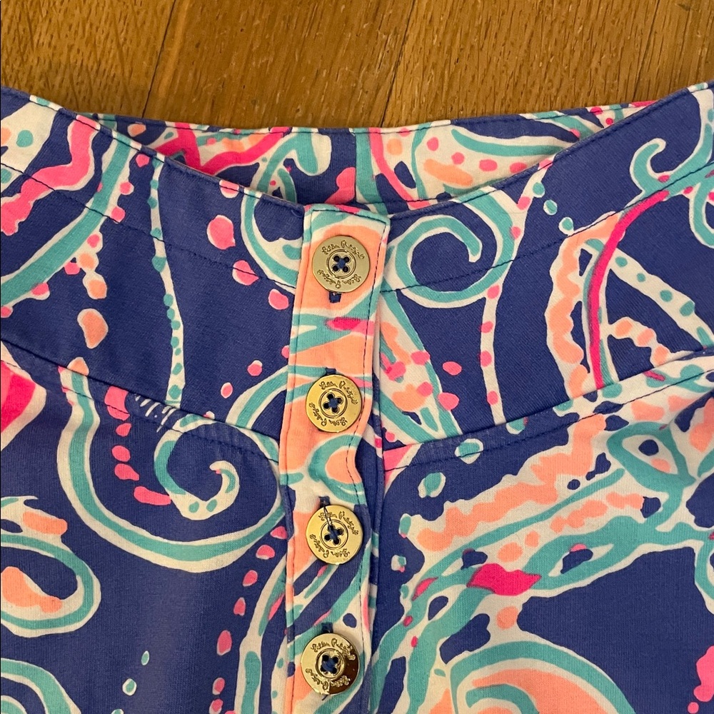 Rare Lilly Pulitzer Captain Popover Jellies Be Jammin Top XL EUC - Picture 3 of 8